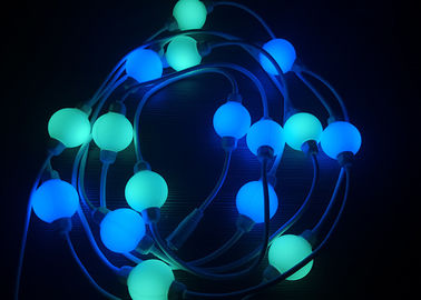 PVC 물자 RGB LED 화소 공 어드레스로 불러낼 수 있는 풀 컬러 0.028 Amps 25 Triklits