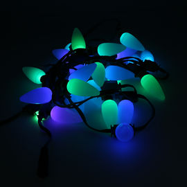 소형 LED 끈 빛이 PVC SMD5050 RGB 끈에 의하여 불투명 유리 전구 작풍 16 조금 점화합니다
