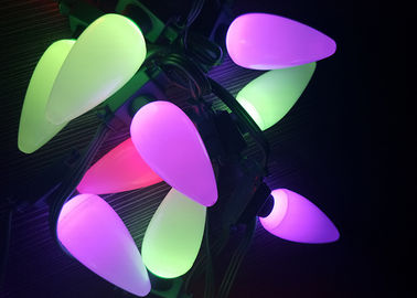 똑똑한 RGB 크리스마스 불빛이 휴일 사건 장식적인 LED 끈에 의하여 LED 점화합니다