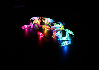 높은 Brigtness 테마 파크 훈장 0.028 Amps가 PVC SMD5050 RGB 자갈에 의하여 점화합니다